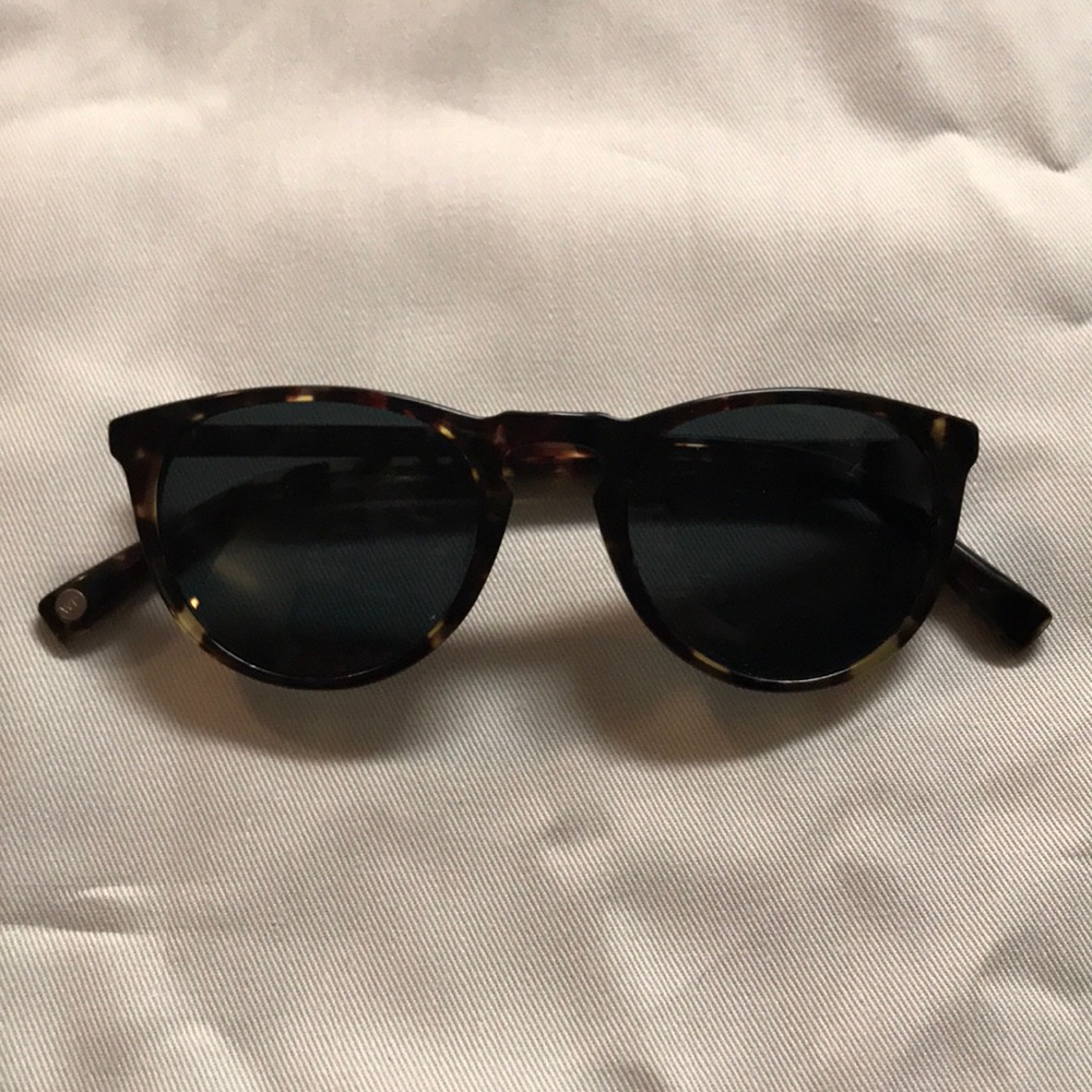 Warby Parker Haskell Sunglasses (never worn)